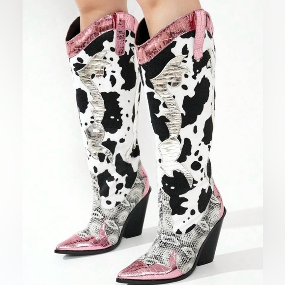 Cape Robbin Animal Print Cowgirl Boots- US9 - Picture 8 of 11